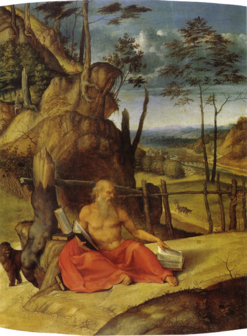 Sankt Hieronymus Bußfertiger - Lorenzo Lotto