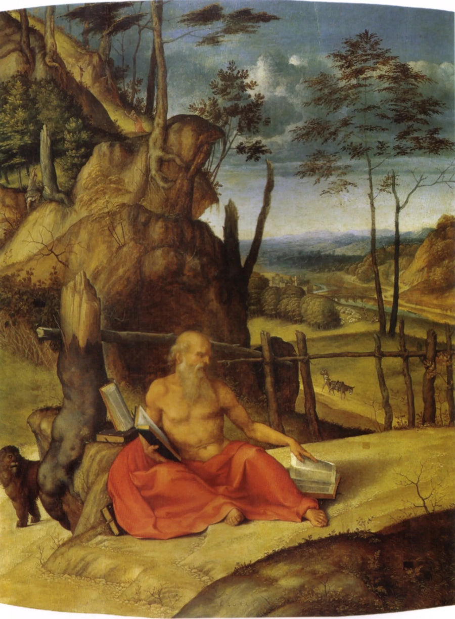 Sankt Hieronymus Bußfertiger - Lorenzo Lotto
