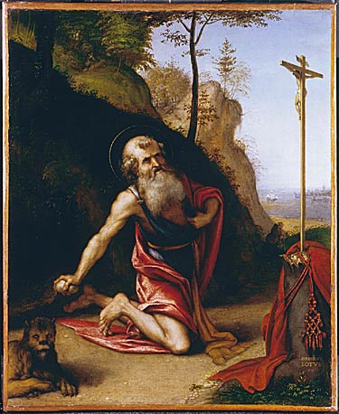 Sankt Hieronymus Bußfertig - Lorenzo Lotto