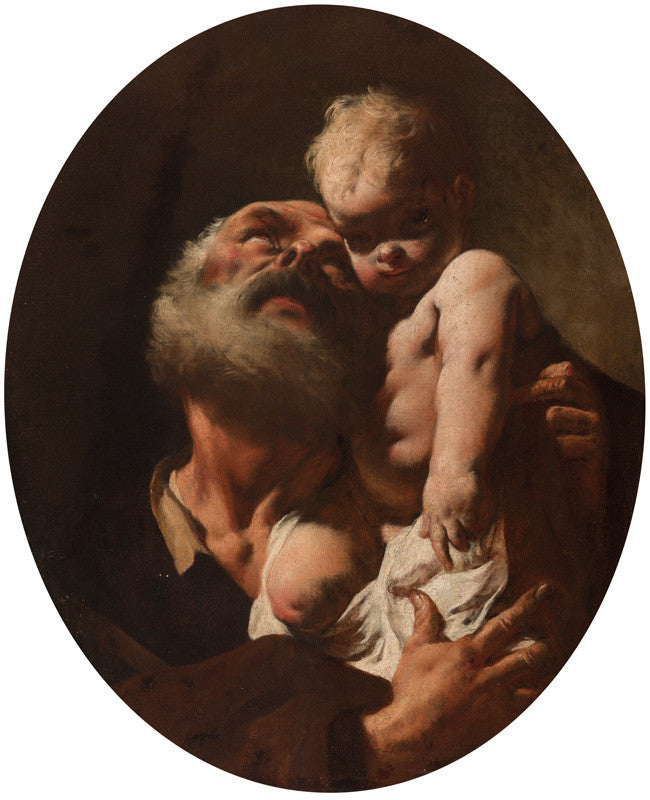 Heiliger Josef mit dem Kind - Giovanni Battista Piazzetta