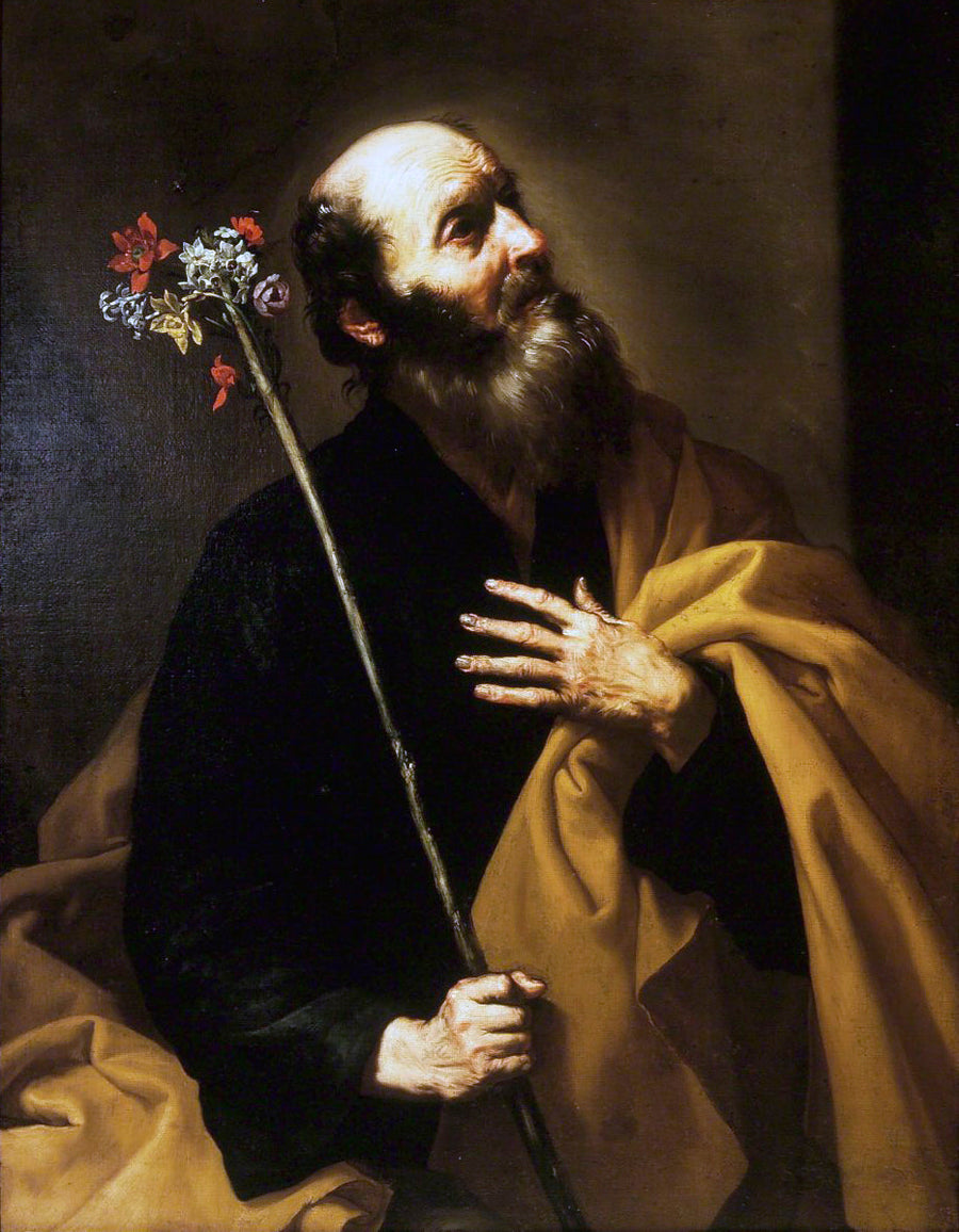 Heiliger Josef mit blühendem Stab - Jusepe de Ribera