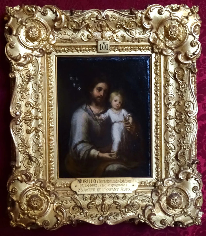 Saint Joseph und das Jesuskind - Bartolomé Esteban Murillo