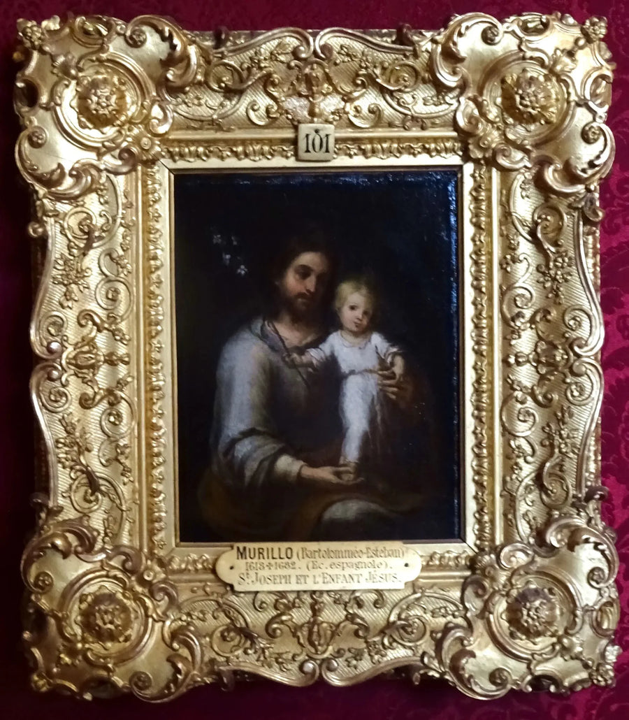 Saint Joseph und das Jesuskind - Bartolomé Esteban Murillo