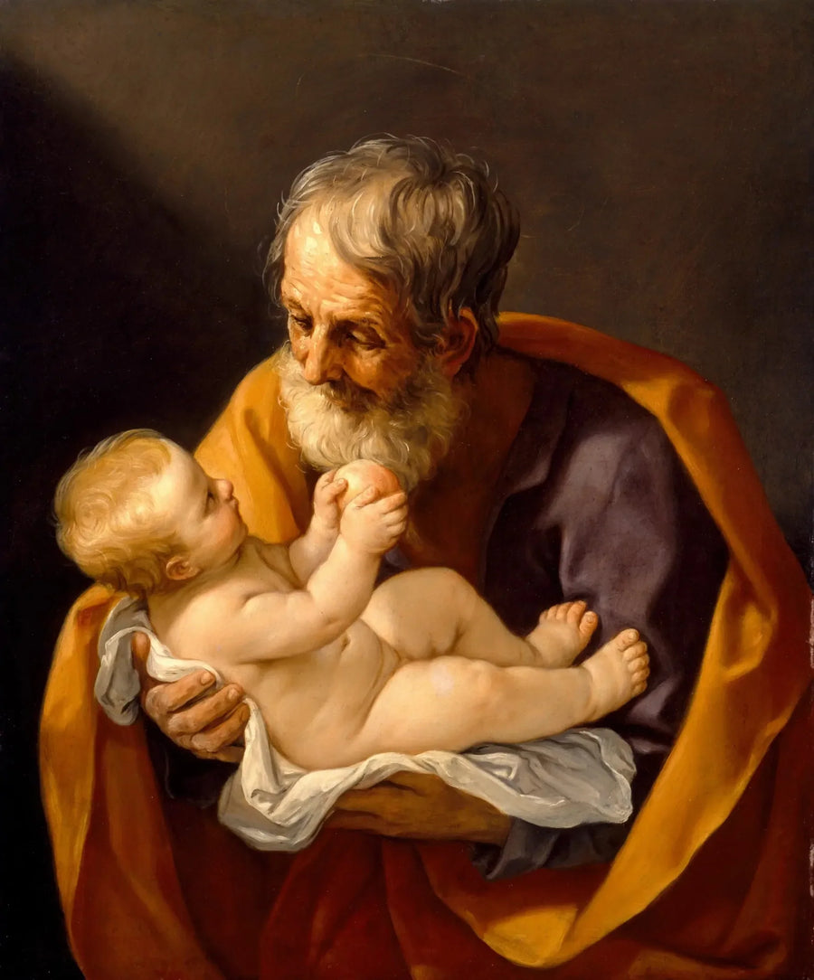 Sankt Josef und das Jesuskind - Guido Reni