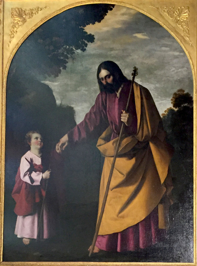 Sankt Josef und das Jesuskind - Francisco de Zurbarán