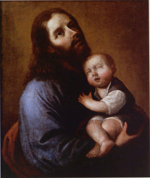 St. Joseph und das Jesuskind - Francisco de Zurbarán