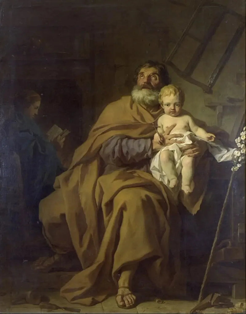 Heiliger Josef, Mieter des Jesuskindes - Pierre Subleyras