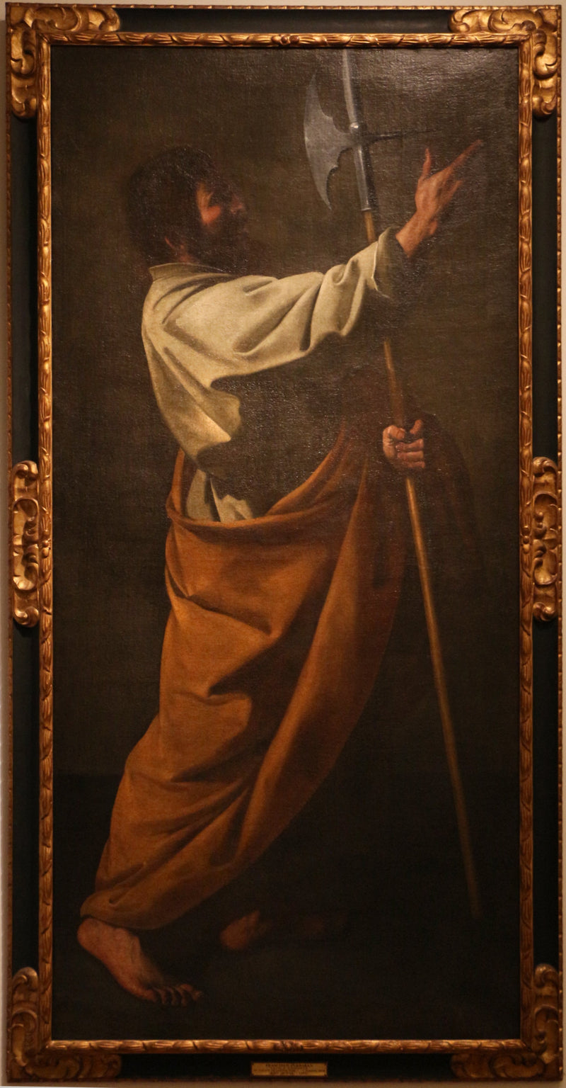 Heiliger Judas Thaddäus oder Heiliger Matthäus - Francisco de Zurbarán