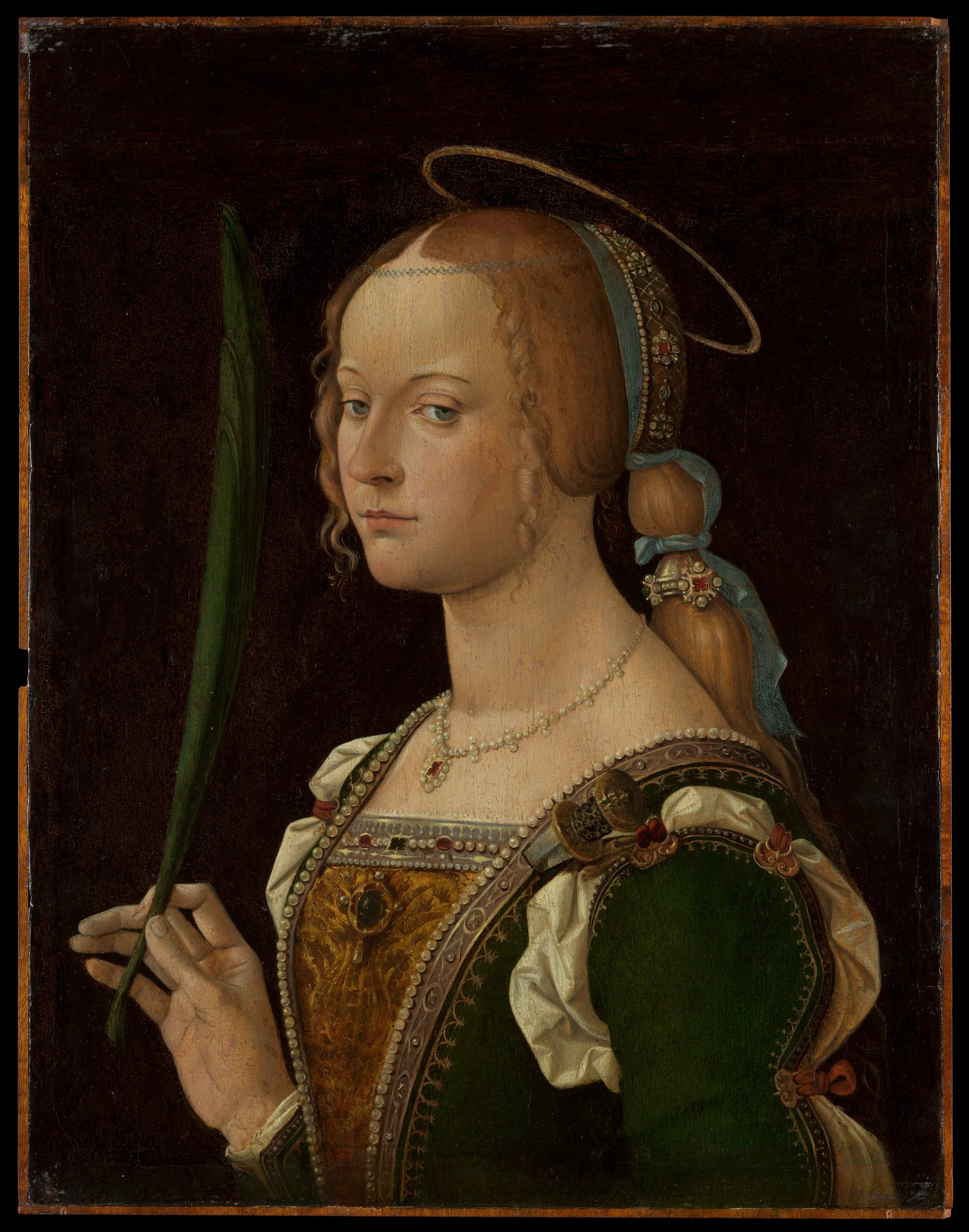 Saint Justina of Padua - Bartolomeo Montagna (Bartolomeo Cincani)