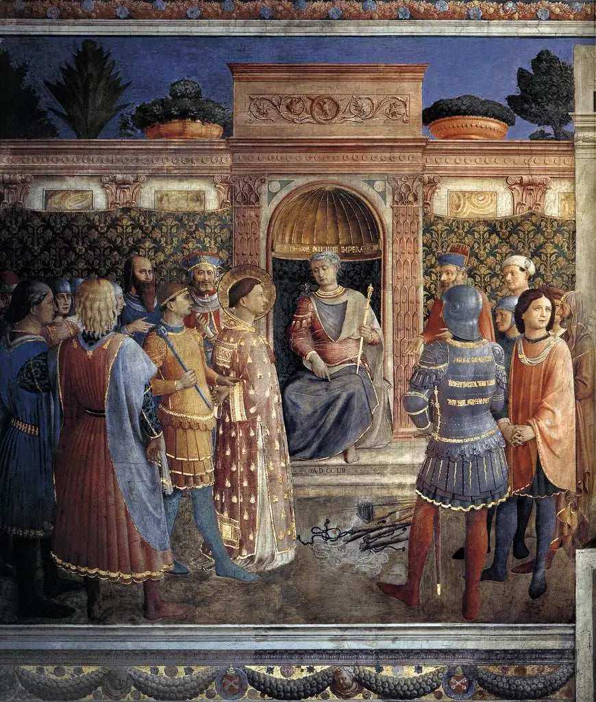 Saint Laurent vor Valérien - Fra Angelico