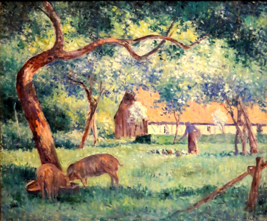 Saint-Laurent-en-Caux, Normandie-Kurs - Maximilien Luce