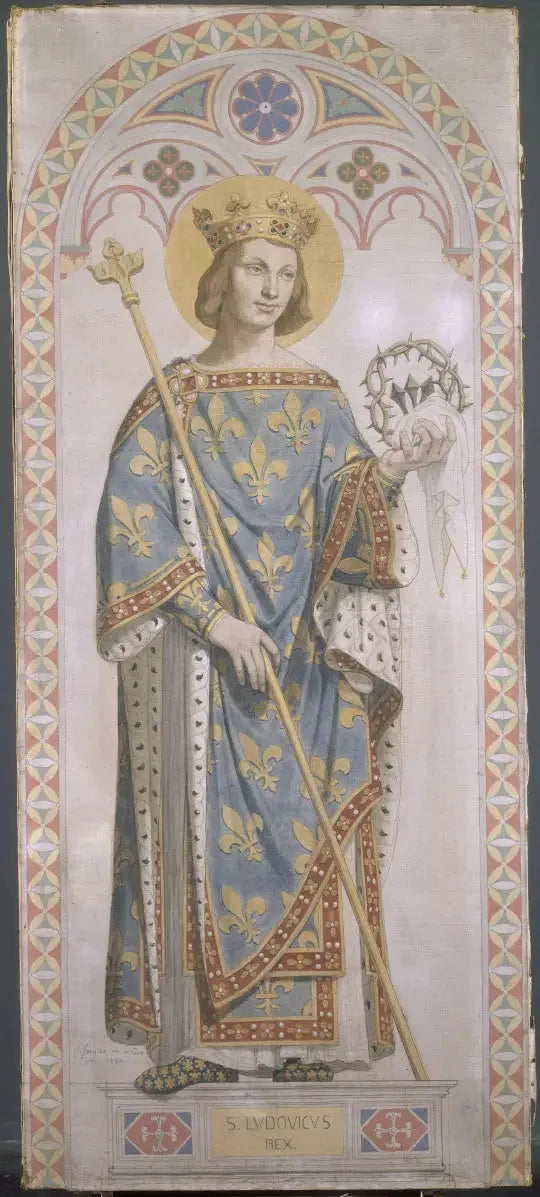 Sankt Ludwig, König von Frankreich - Jean-Auguste-Dominique Ingres