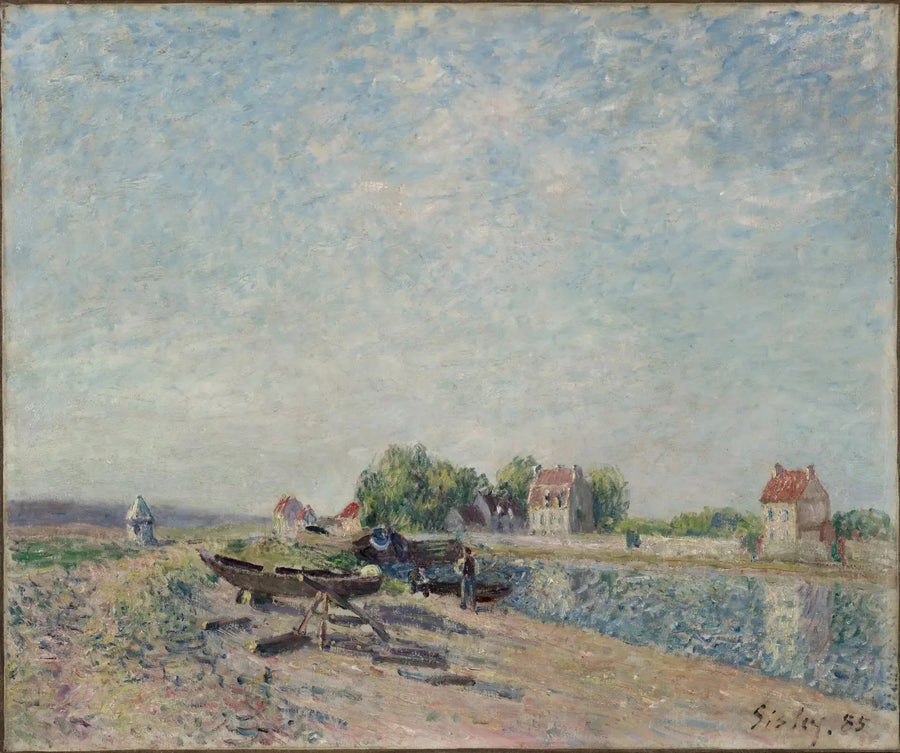 Saint-Mammès, Kanal des Loing - Alfred Sisley