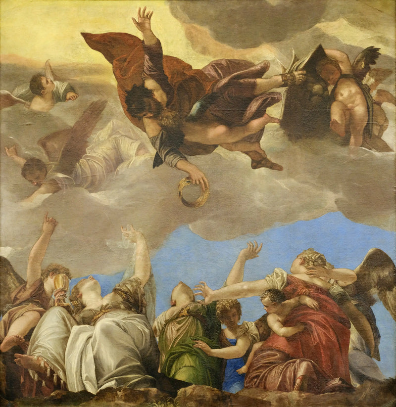 Saint Marc belohnend die Tugenden - Paul Véronèse