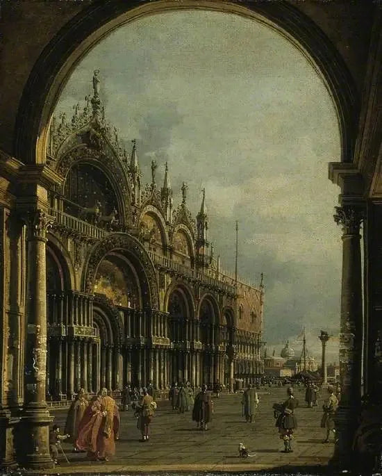Saint-Marc, Venedig - Canaletto