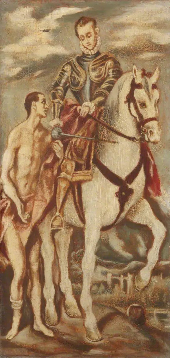 Saint-Martin - El Greco image 1 copie de tableau peinte à la main