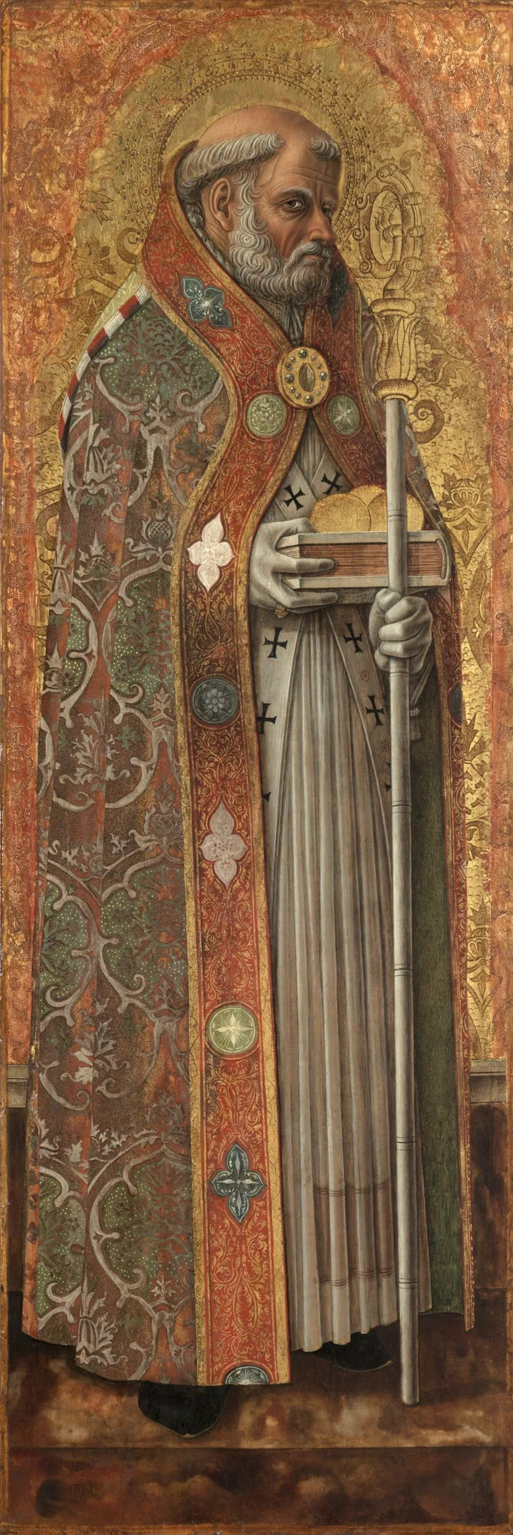 Sankt Nikolaus von Bari - Carlo Crivelli