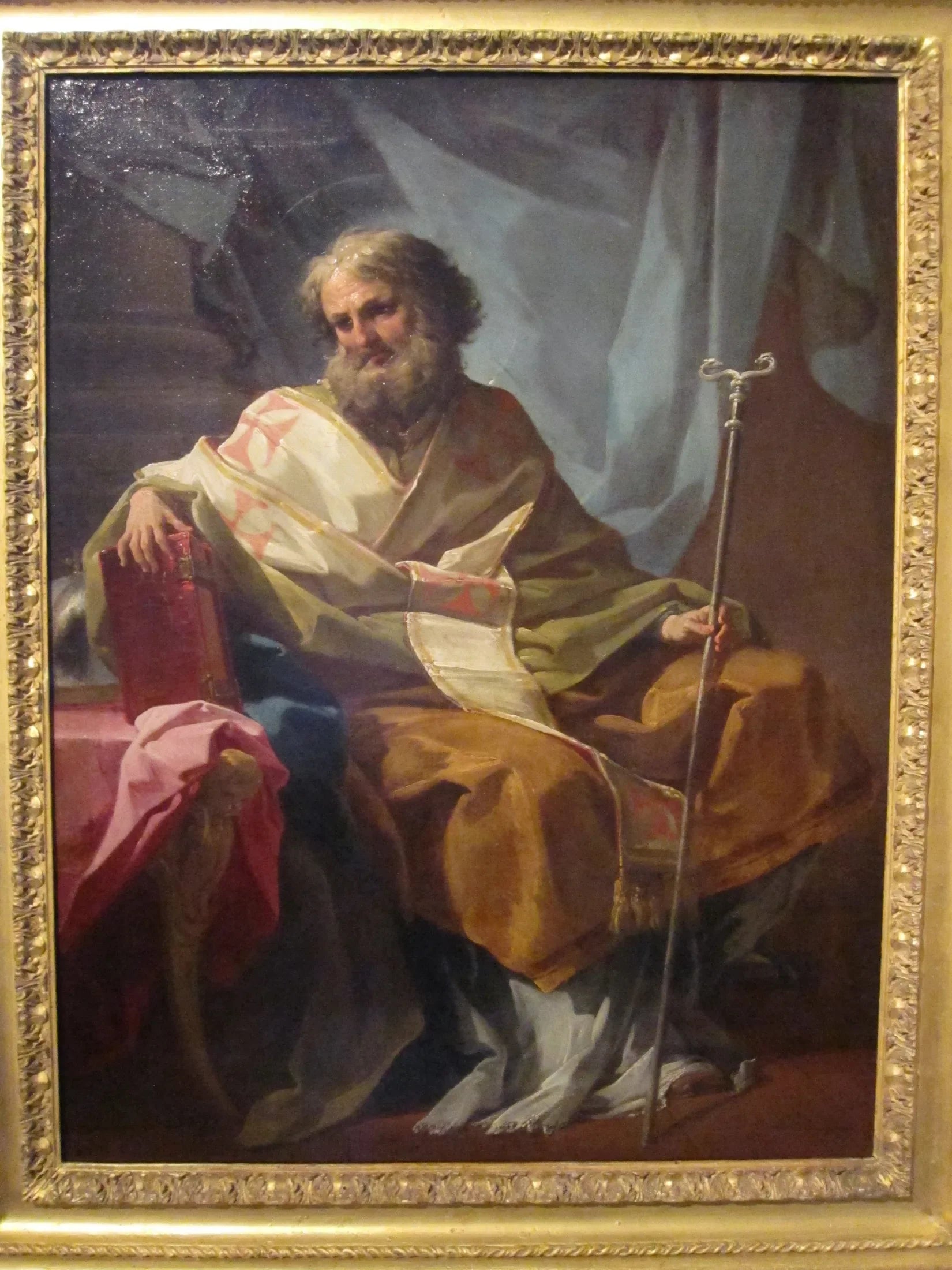Saint Nicolas de Bari - Corrado Giaquinto image 1 copie peinte à la main à l’huile