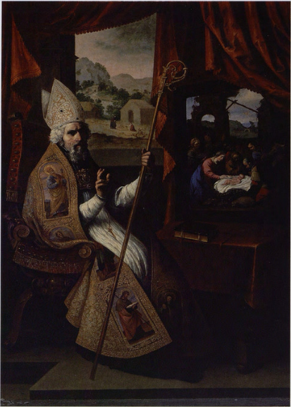 Sankt Nikolaus von Bari - Francisco de Zurbarán