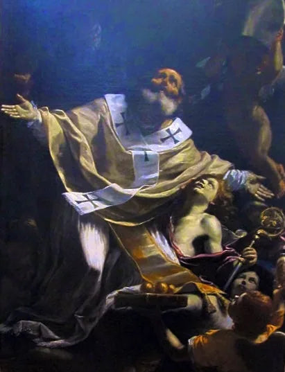 Staunender Nikolaus - Mattia Preti