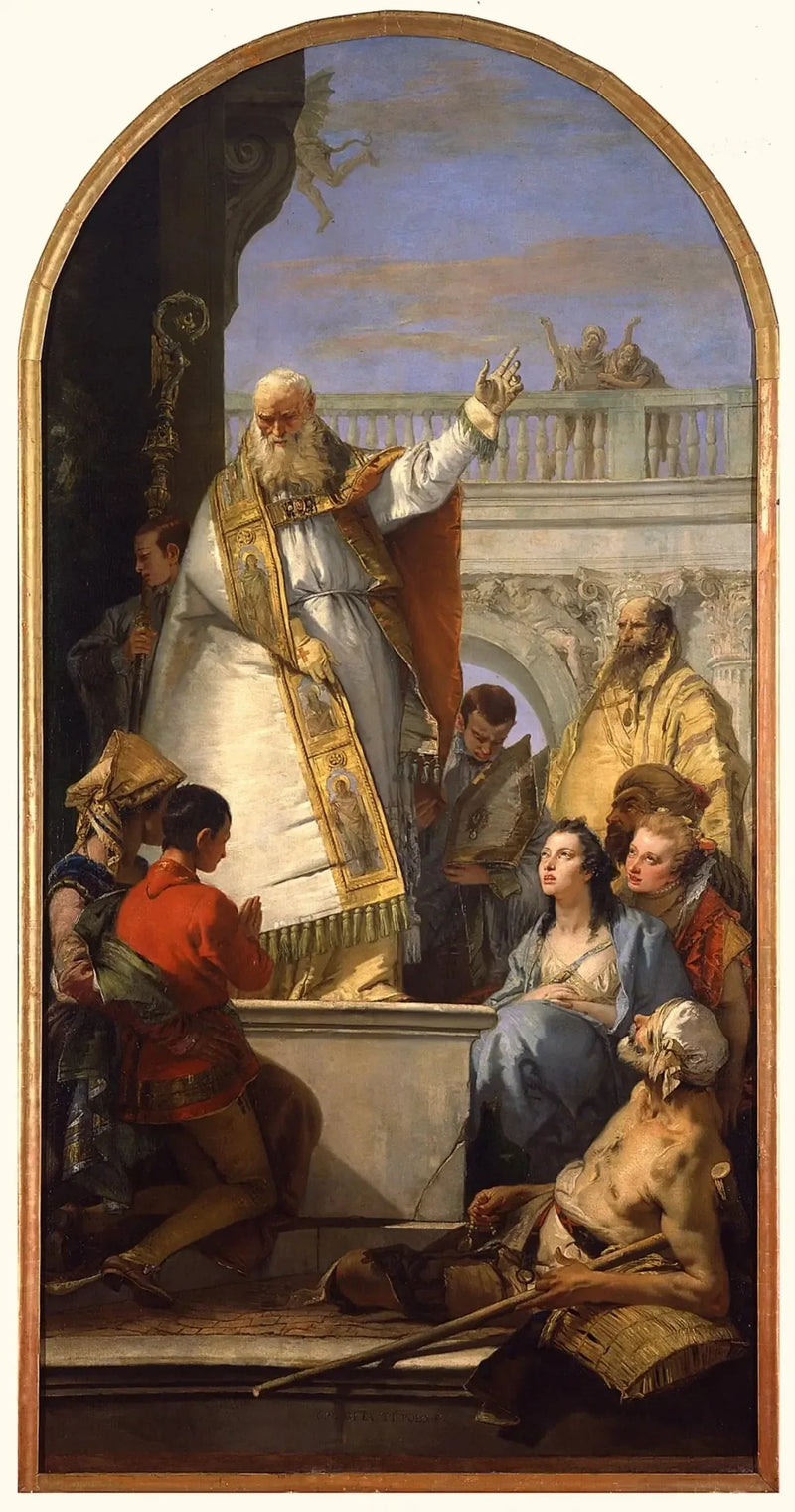 Saint Patrick, Bischof von Irland - Giovanni Battista Tiepolo