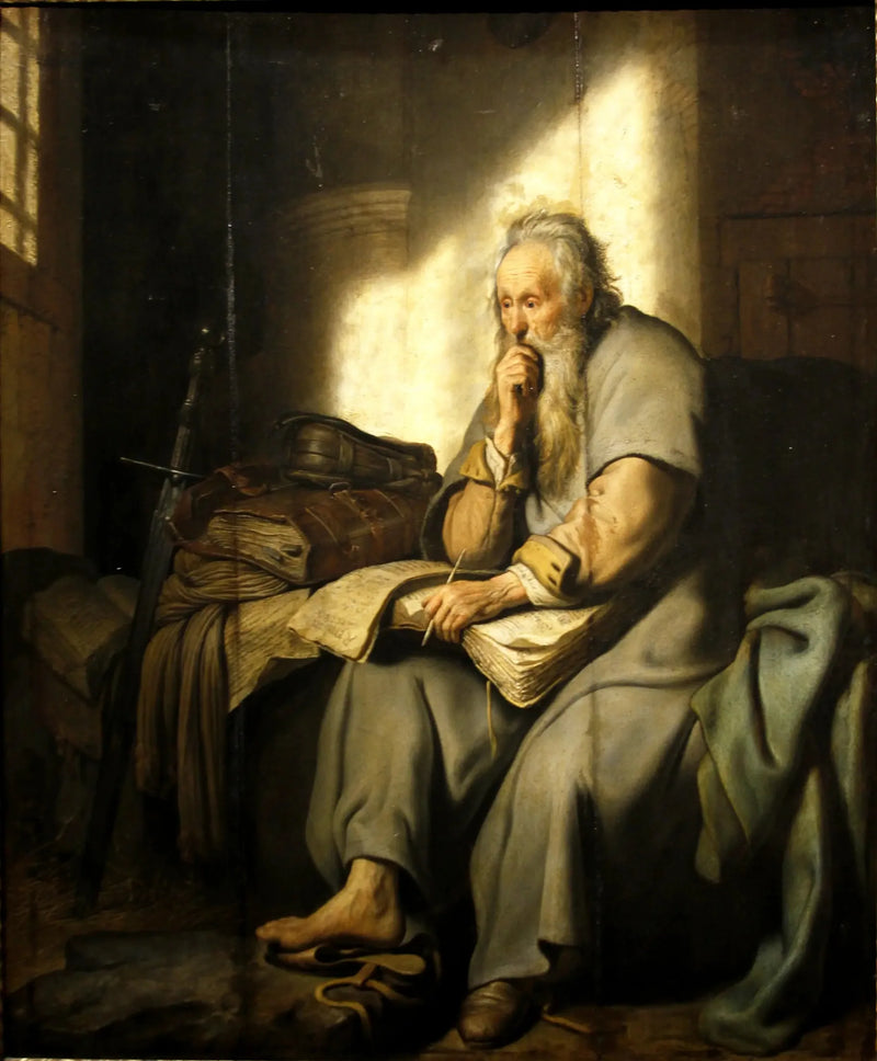 Der heilige Paulus im Gefängnis - Rembrandt