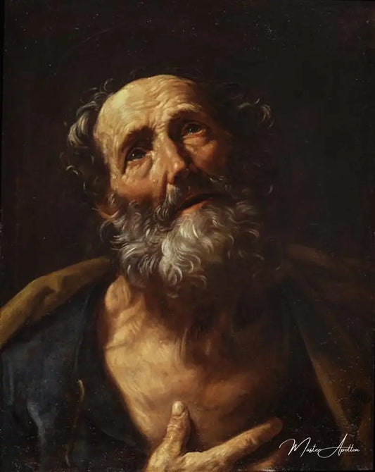 Saint Peter - Guido Reni Reproductions de tableaux à la peinture à l’huile