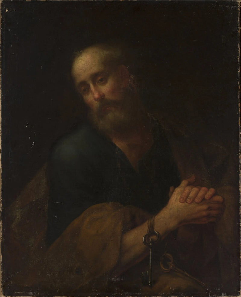 Saint-Pierre im Gebet. - Bartolomé Esteban Murillo