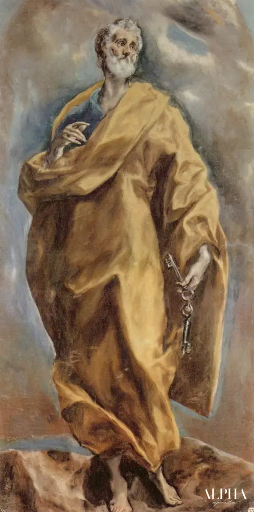 St. Peter - El Greco - Reproductions de tableaux et peintures haut de gamme