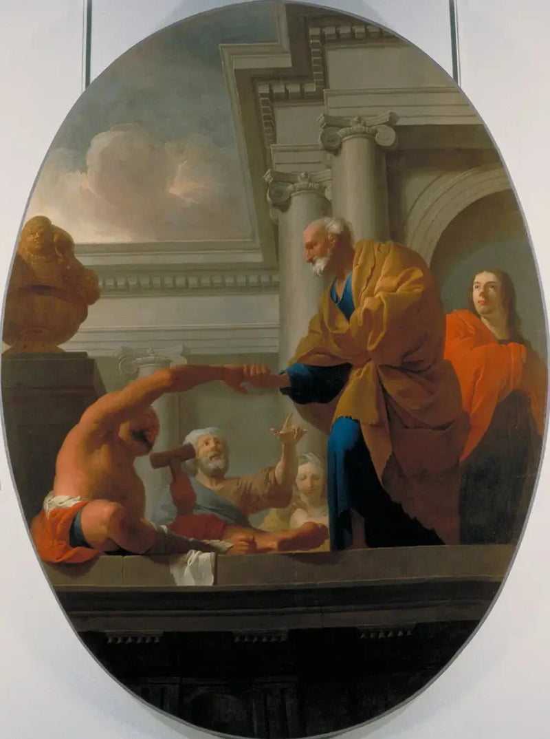 Heiliger Petrus heilt einen Gelähmten - Pierre Subleyras
