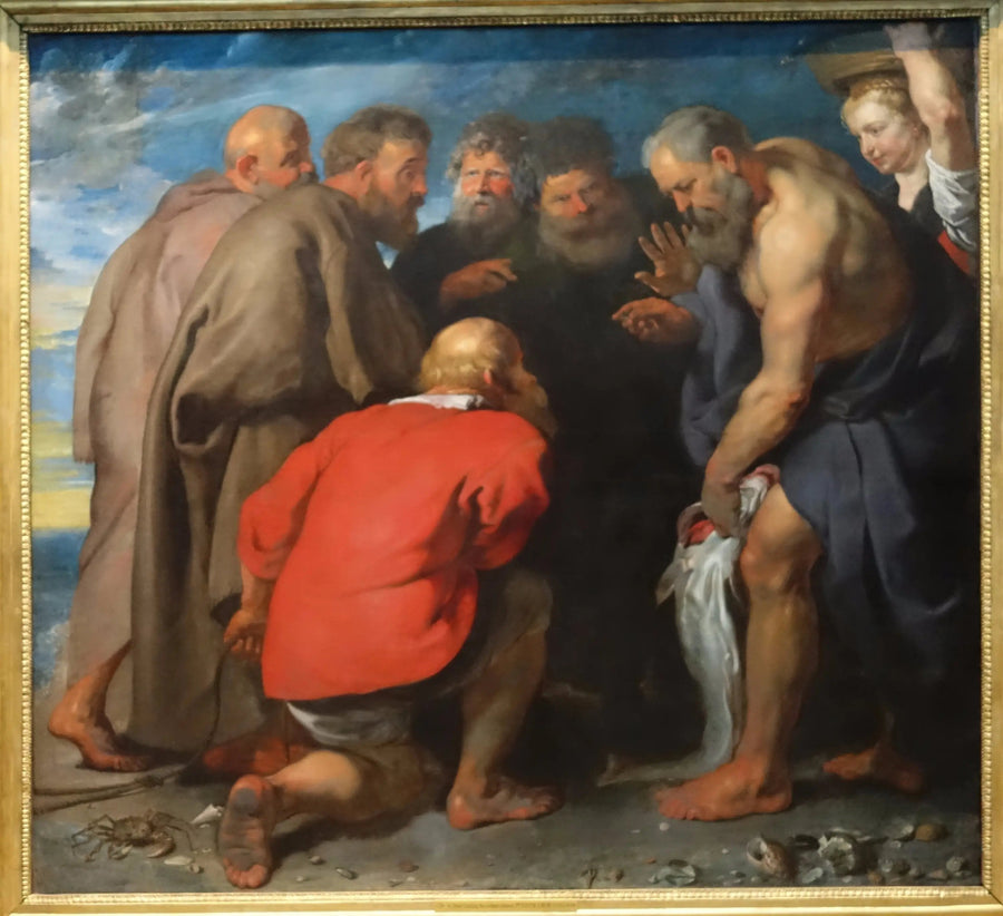 Sankt Peter findet das Tributgeld - Peter Paul Rubens