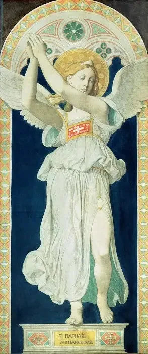 Sankt Raphael, Erzengel - Jean-Auguste-Dominique Ingres