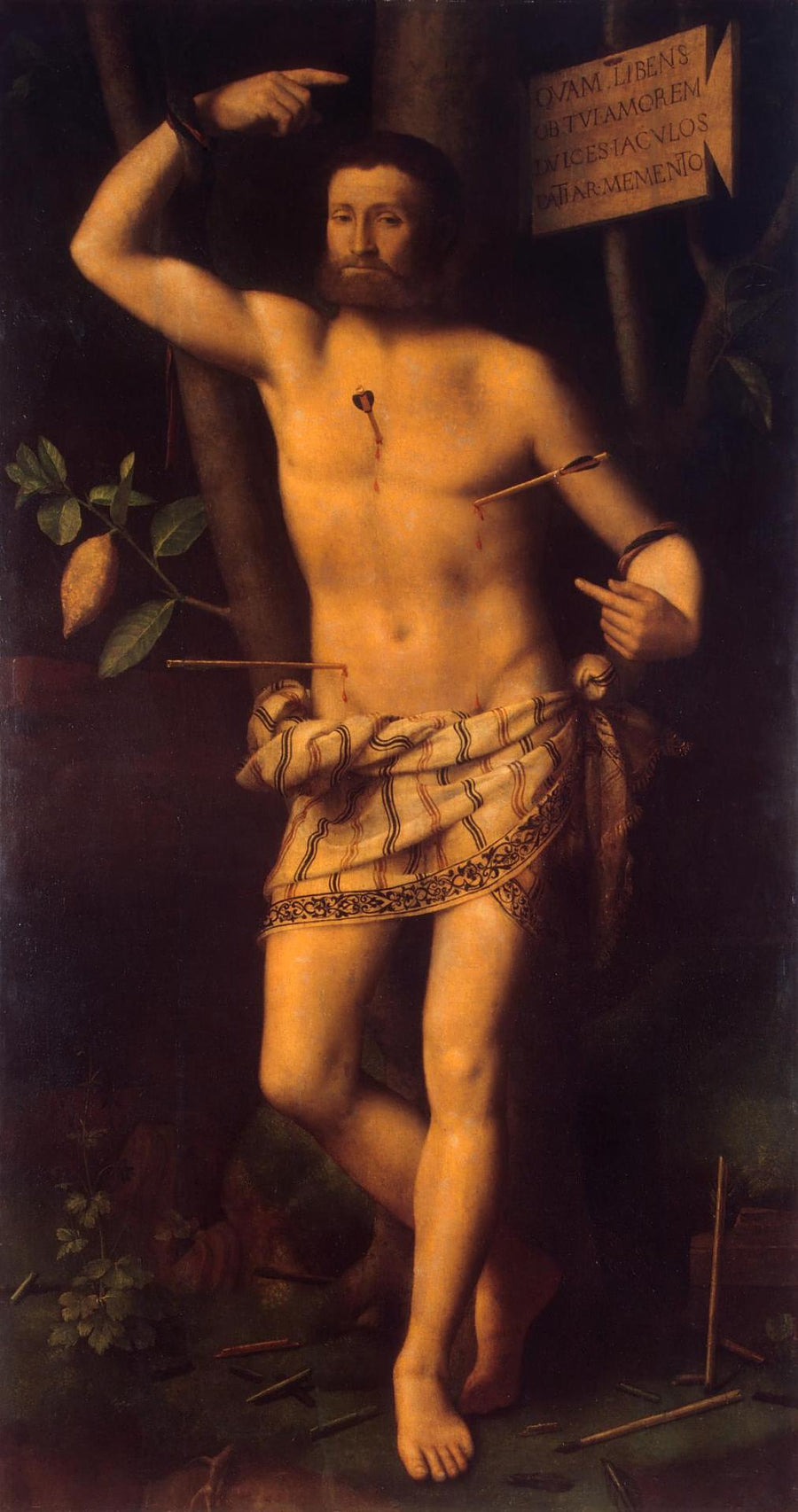 Heiliger Sebastian - Bernardino Luini