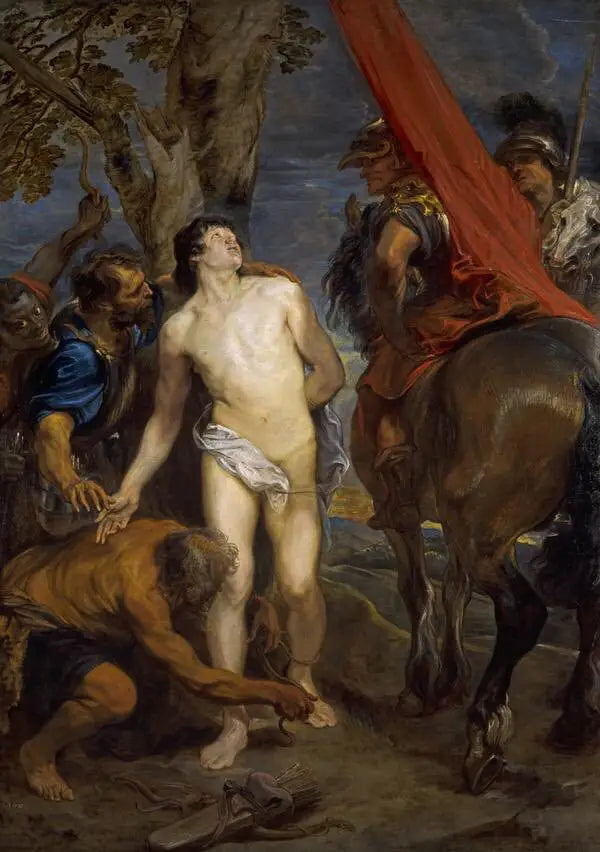 Saint Sébastien en route vers le martyre - Antoine van Dyck image 1 reproduction d’œuvre d’art à l’huile