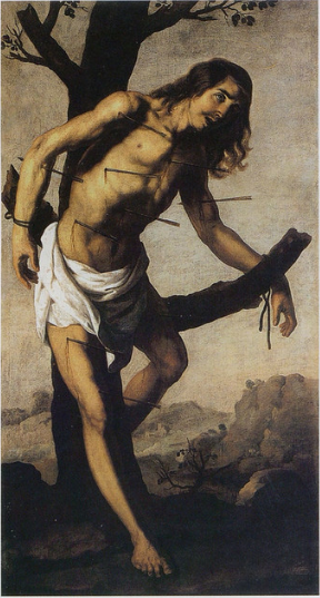 Sankt Sebastian - Francisco de Zurbarán