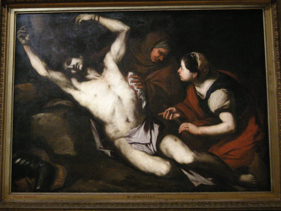 Heiliger Sebastian geheilt von Irene - Luca Giordano