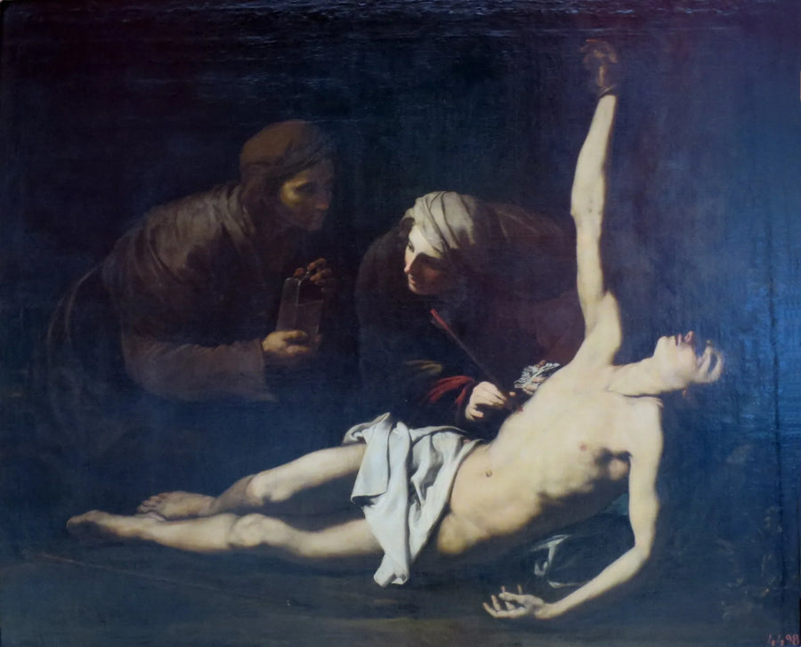 Heiliger Sebastian geheilt von der heiligen Irene - Jusepe de Ribera