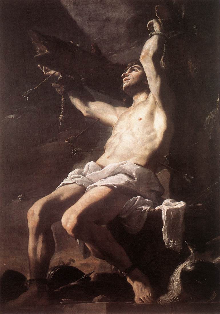 Heiliger Sebastian - Mattia Preti
