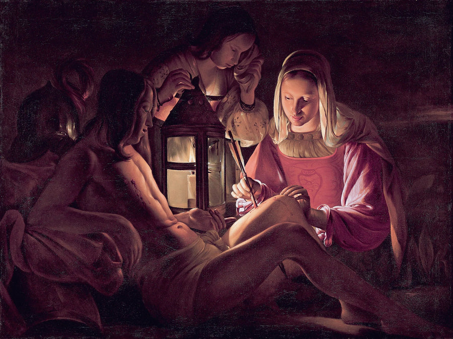 Heiliger Sebastian gepflegt von Irène - Georges de La Tour