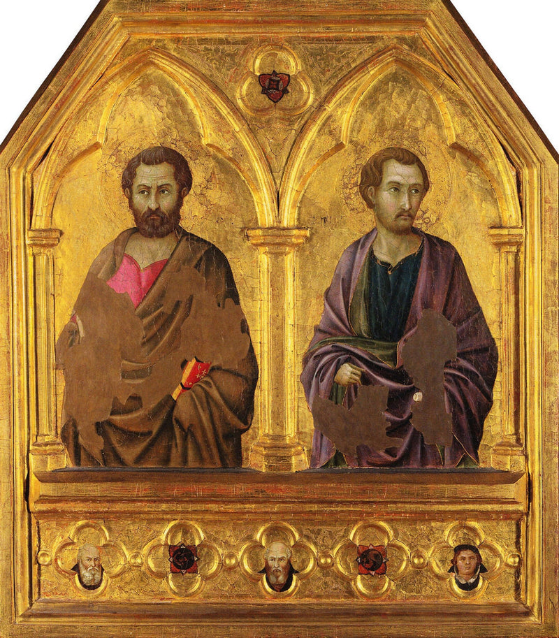 Heiliger Simon und Heiliger Thaddäus (Judas) - Ugolino di Nerio