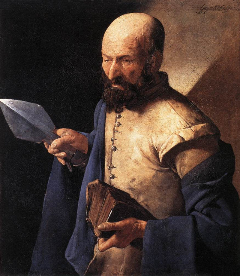 Heiliger Thomas am Spieß - Georges de La Tour