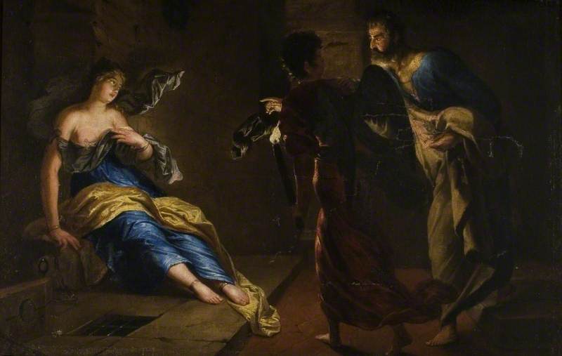 Heiliger Agathe geheilt durch den heiligen Petrus - Gerrit van Honthorst