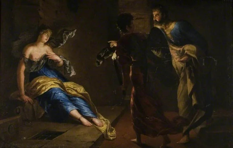 Heiliger Agathe geheilt durch den heiligen Petrus - Gerrit van Honthorst
