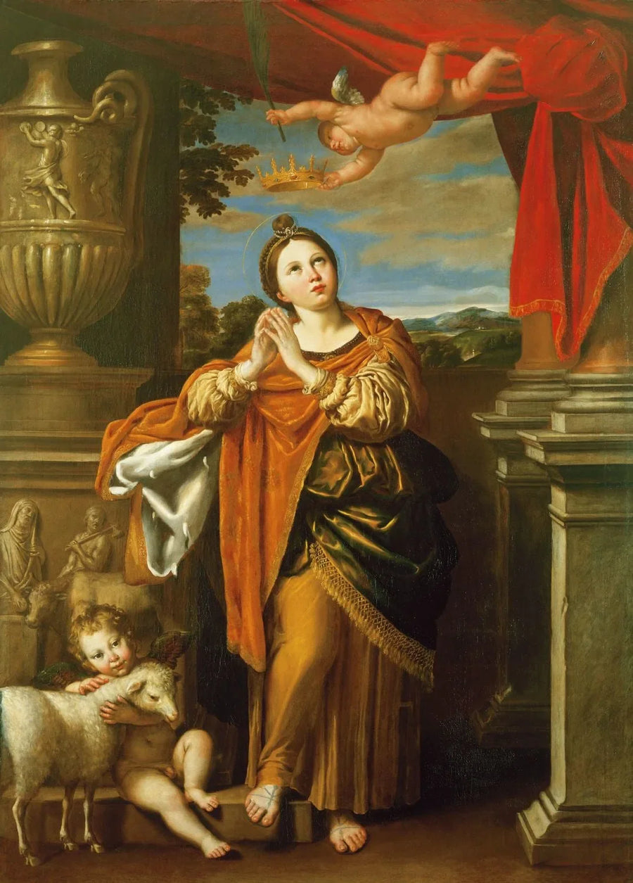 Heilige Agnes - Domenichino