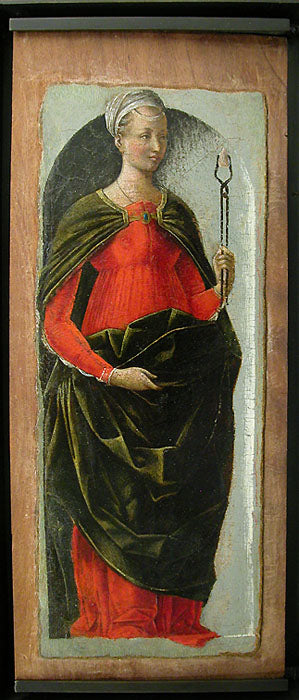 Heilige Apollonia - Ercole de’ Roberti