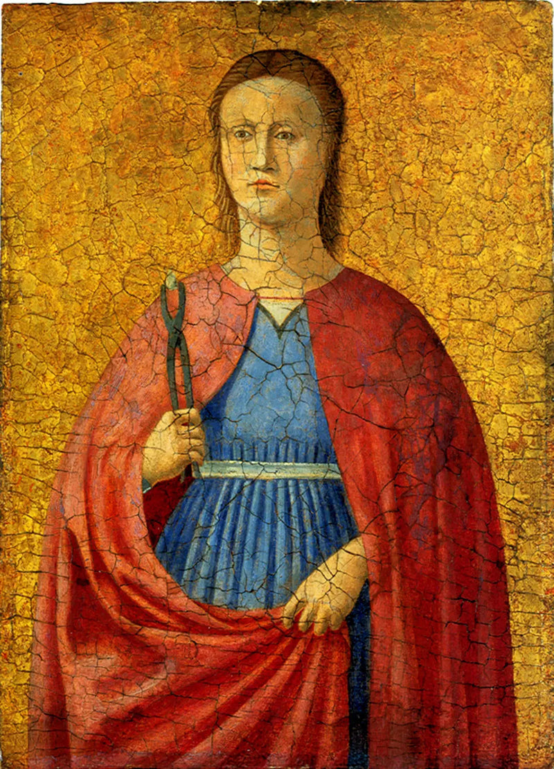 Heilige Apollonia - Piero della Francesca