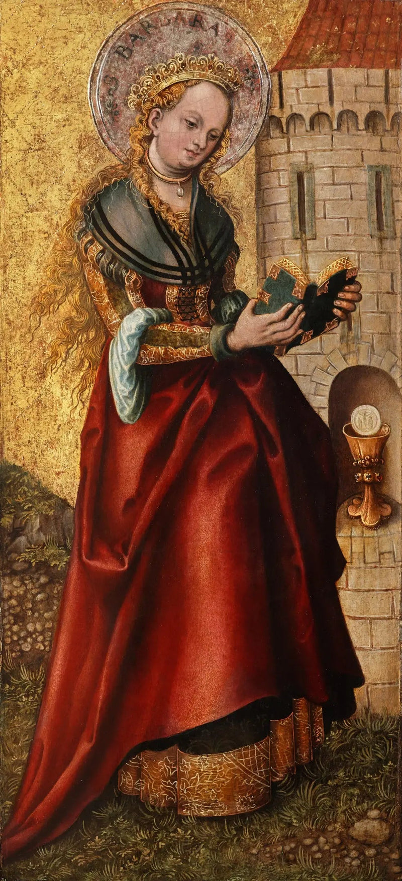 Sainte-Barbe - Lucas Cranach der Ältere