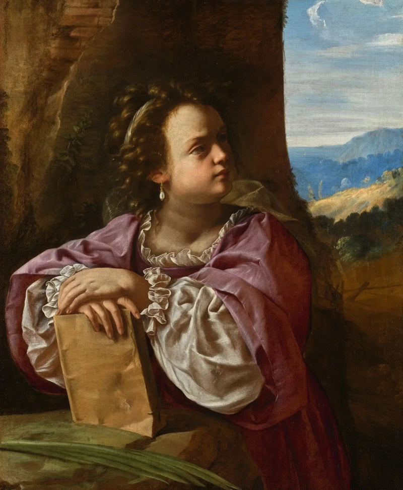 Sainte Catherine d'Alexandrie - Artemisia Gentileschi