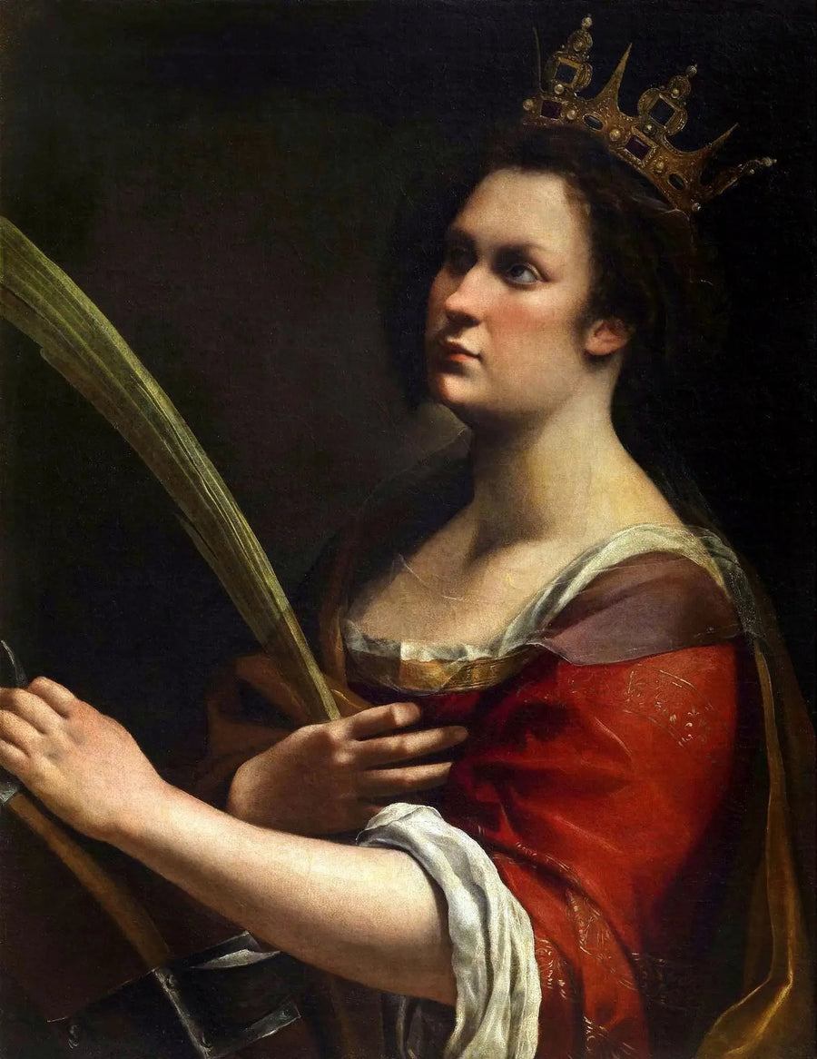 Sankt Katharina von Alexandrien - Artemisia Gentileschi