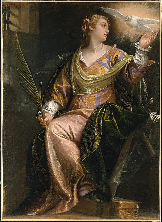 Sainte Catherine d'Alexandrie im Gefängnis - Paul Véronèse